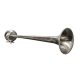Inox légkürt 80 cm védőkupakkal
