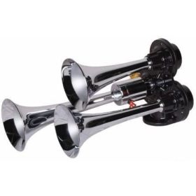 Légkürt hármas 16/23/29cm 24V