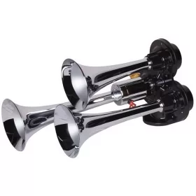 Légkürt hármas 16/23/29cm 24V