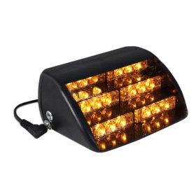 Sárga villogó szélvédőre 18 LED 12V