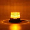 LED sárga villogó 12/24V EXTRA fény mágnestalpas