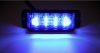 4 POWER LED-es kék villogó modul 12/24V