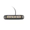 6 POWER OSRAM LED-es sárga villogó 12/24V