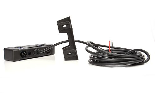 Beépíthető kék villogó 6 POWER LED 12/24V