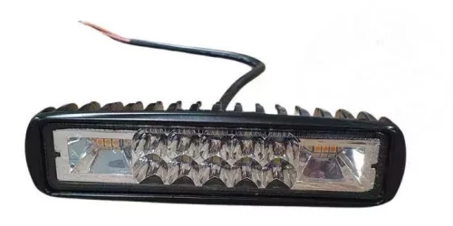 Sárga villogó / munkalámpa, 10+6 LED-es (12-80V)
