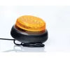 LED sárga villogó EXTRA FÉNY 12-35V mágnestalpas