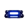 SMD LED-es KÉK villogó szélvédőre 12/24V 25x11cm