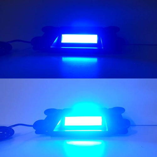 SMD LED-es KÉK villogó szélvédőre 12/24V