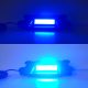 SMD LED-es KÉK villogó szélvédőre 12/24V