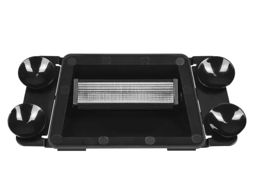 SMD LED-es KÉK villogó szélvédőre 12/24V 25x11cm