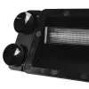 SMD LED-es KÉK villogó szélvédőre 12/24V 25x11cm