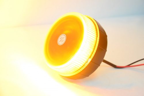 LED sárga villogó 12/24V csavaros ECO