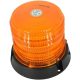 LED sárga villogó, mágnestalpas / csavarozható 12/24V