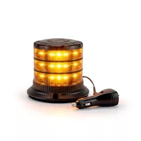 LED sárga villogó 12/24V Füst búrás