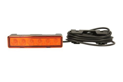 Beépíthető sárga vilogó 6 POWER LED 12/24V