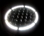 CREE LED fényszóró 12/24V LED GYŰRŰVEL