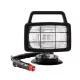 Munkalámpa szögletes (155x100mm) felülfogós, mágnestalpas-szivargyújtós