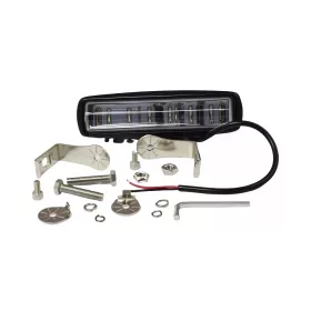   Munkalámpa / jelzőfény PIROS  VONAL, LED-es 10-80V Keskeny