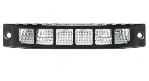 Keskeny íves munkalámpa 6 LED-es, terítő fény