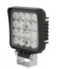 Mini kapcsolós munkalámpa 16 LED-es (82x82mm) terítő fény