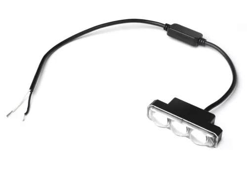 Projektoros 3 CREE LED-es MINI munkalámpa 12/24V SZÚRÓ fénnyel