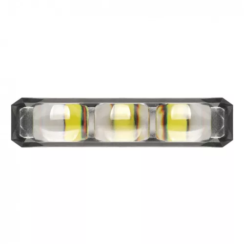 Projektoros 3 CREE LED-es MINI munkalámpa 12/24V SZÚRÓ fénnyel