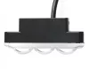 Projektoros 3 CREE LED-es MINI munkalámpa 12/24V SZÚRÓ fénnyel