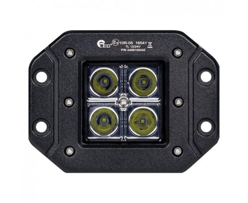 Beépíthető munkalámpa 4 CREE LED-es (122x92mm) szúró fény