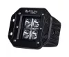 Beépíthető munkalámpa 4 CREE LED-es (122x92mm) szúró fény