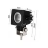 Mini CREE LED-es fényszóró / munkalámpa (50x50mm) kombinált fény