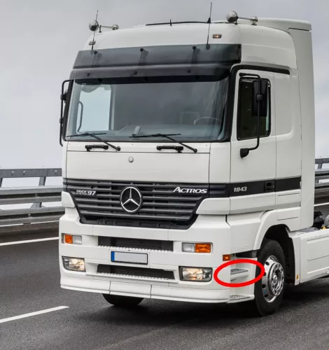 Mercedes Actros MP1 MÁSODIK lépcsőbetét