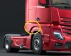 Mercedes MP4 első sárvédő felső rész JOBB