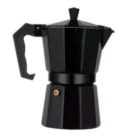 Kávéfőző kotyogós 6 személyes fekete