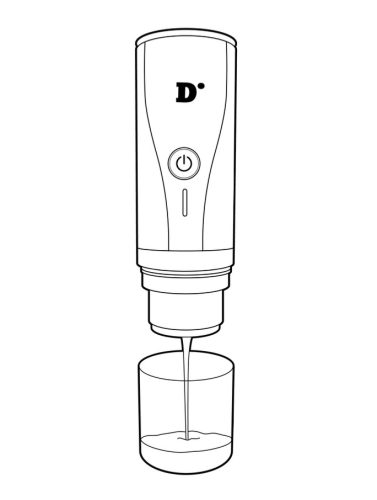Mini hordozható kávéfőző  12V/akkumulátoros