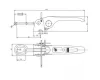Oldalfal kapocs 241 x 91