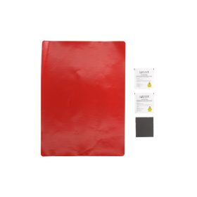 Öntapadós ponyvajavító folt piros 44x32cm