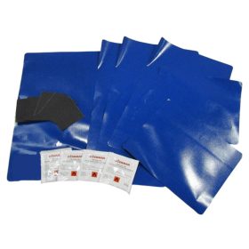 Ponyva javító NAGY szett kék 3 méretben