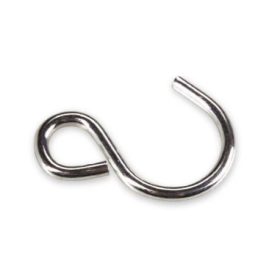 S kampó zárt véggel