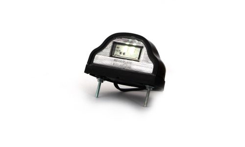 Ledes rendszám megvilágítás fekete (púpos) 