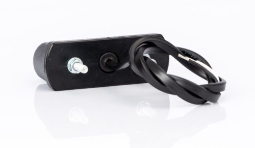 Rendszám megvilágítás fekete (kis téglalap) ledes