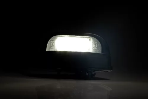 LED rendszám megvilágítás kerekített 12/24V