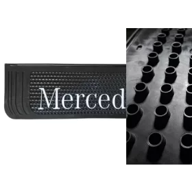 Mercedes fekete sárfogó fröccsenésgátlóval (64X19cm) 