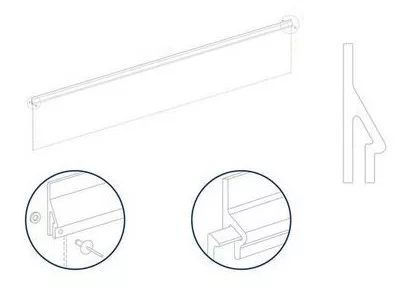 Sárfogó gumi kötény tartó 240cm befűzős