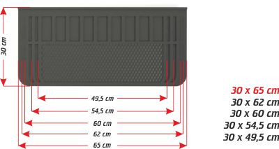 Sárfogó gumi befűzős UNI (65X30cm)