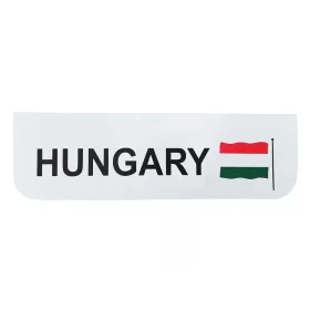 Hungary fehér sárfogó gumi (60X18cm) nyomtatott