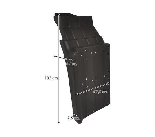 MAN TGA kisfülke első sárvédő hátsó rész BAL 102cm