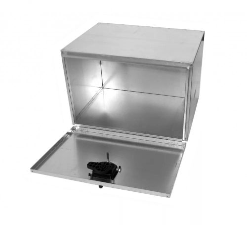 Szerszámos láda fém 600x400x470mm BAWER
