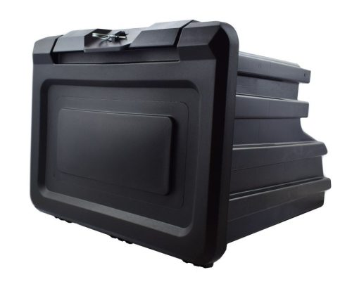 Szerszámos láda műanyag, lépcsős