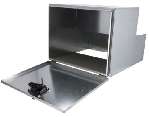 Szerszámos láda fém, lépcsős