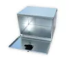 Szerszámos láda fém 500x300x400mm BAWER